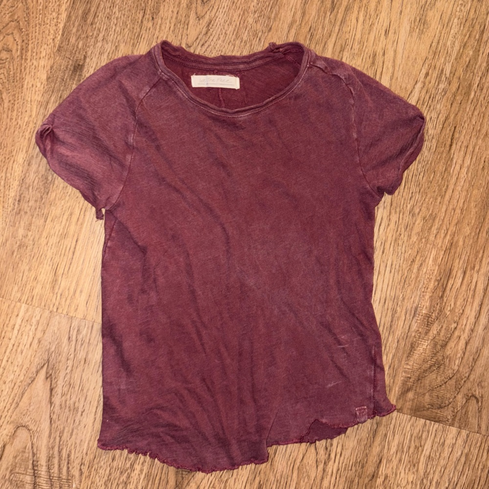 We The Free Purple Short Sleeve Tee